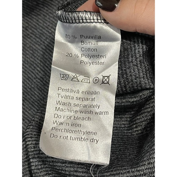 Marimekko Mika Pirainen Finland Velvet Buttons Cardigan Top Sz XL - Picture 10 of 10